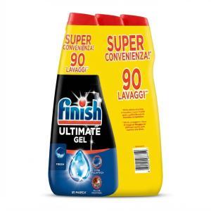 Gel per lavastoviglie ultimate 3x540 ml fresh