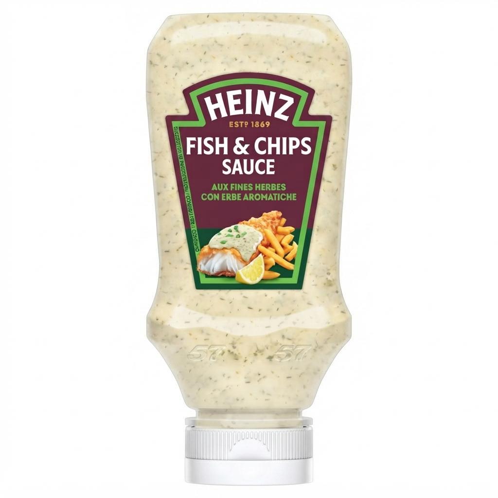 heinz, fishandchips, salsafishandchips, salse, condimenti, spesaonline, 220 ML, HEINZ 220 ML, bonta, gusto cremoso e aromatico, qualita, dispensa, piacere, fragranza, prodotti heinz, 220ml, benessere, 220 ML heinz salsa fish & chips 220 ml heinz - foto 1