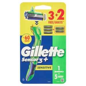 Rasoi usa e getta sensor3 sensitive gillette 5 pz.