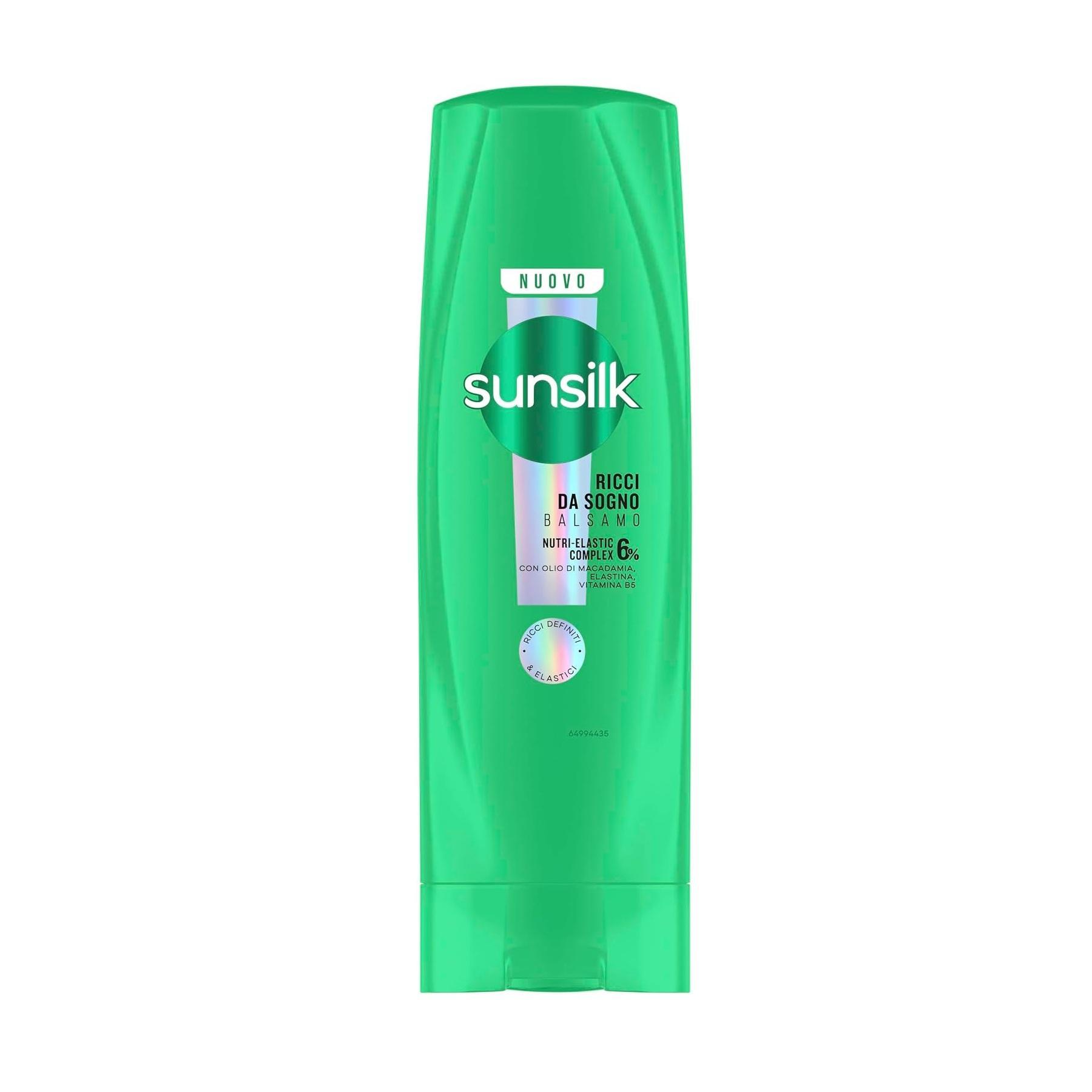 sunsilk balsamo per capelli ricci dominati sunsilk 2x250 ml. - foto 2