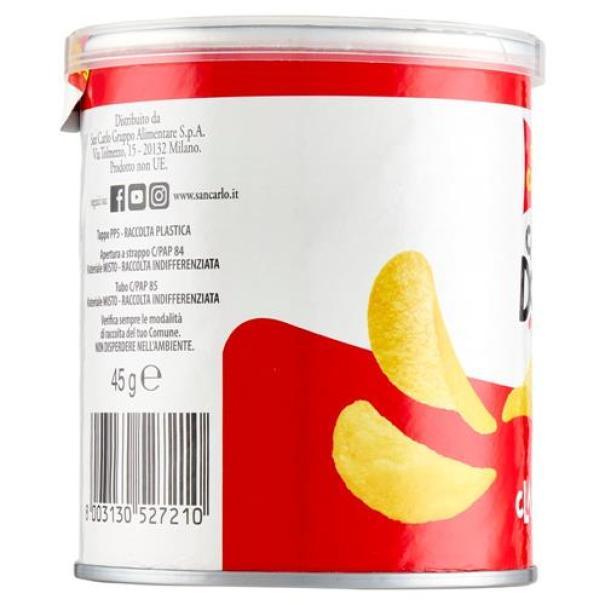 SanCarlo, ChipsDore, PatatineFritte, SnackCroccante, VogliaDiSalato, AperitivoTime, PatatineSanCarlo, SnackSfizioso, PausaGolosa, GDO, Zibly, 45 GR., r san carlo chips dore classiche san carlo 45 gr - foto 2