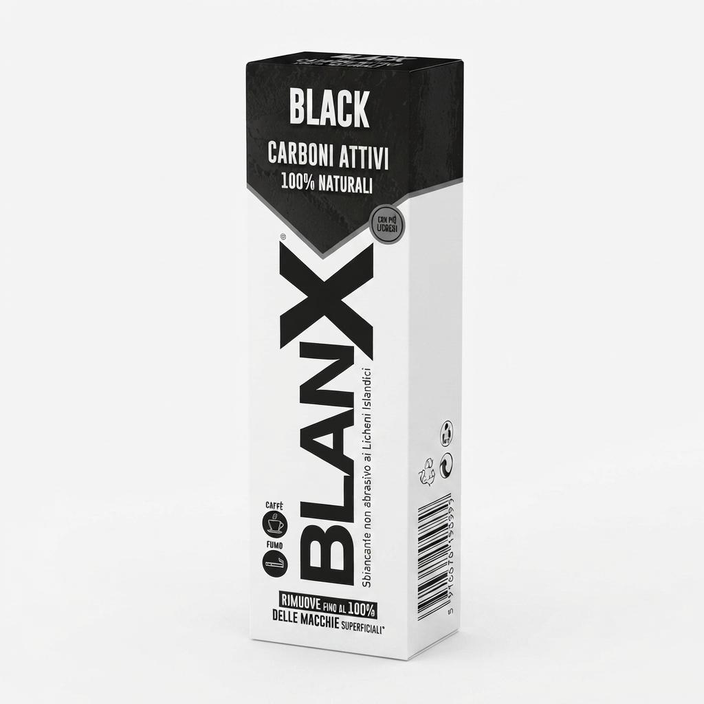 blanx dentifricio black 75ml blanx - foto 1