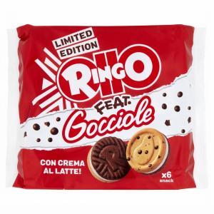 Biscotti farciti con crema alla vaniglia ringo  165 gr