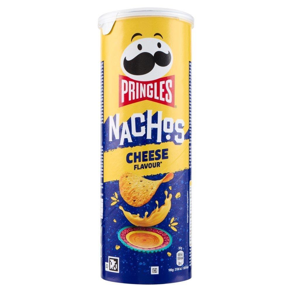 pringles, nachoscheese, pringlesnachos, patatine formaggio, snacksalato, aperitivo, patatinepringles, snackcroccante, gustoformaggio, pausagolosa, topseller, offerteamazon, venditeebay, gdo, zibly, 150 GR pringles nachos cheese flavour patatine gusto formaggio nacho 150 gr pringles - foto 1