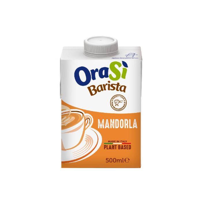 orasi, bevandadimandorla, latteamandorla, barista, cappuccino, caffetteria, plantbased, spesaonline, 500 ML, ORA Su00cc 500 ML, bonta, gusto bevanda vegetale di mandorla per caffetteria barista, qualita, dispensa, piacere, fragranza, prodotti orasi, 500ml, benessere, 500 ML, orasi, mandorla, bevanda, senza lattosio, dispensa, spesaonline, alimentazione, italia orasi bevanda vegetale barista al gusto mandorla ora sì 500 ml - foto 1