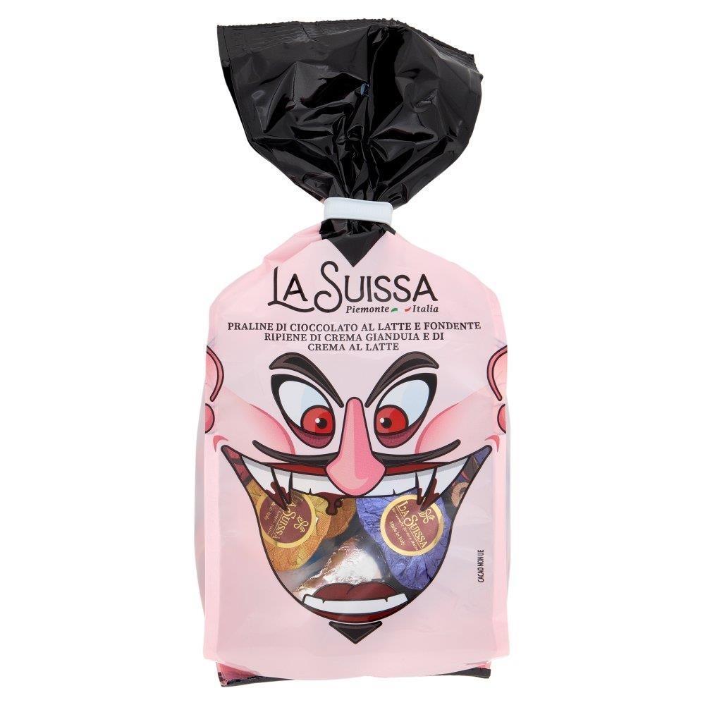 la suissa la suissa praline di cioccolato al latte e fondente ripiene di crema gianduia e crema al latte 300 g - foto 1 la suissa la suissa praline di cioccolato al latte e fondente ripiene di crema gianduia e crema al latte 300 g - foto 1