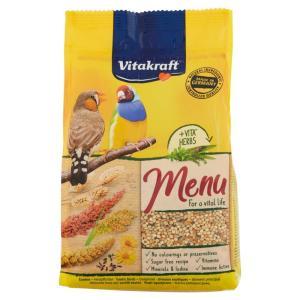 Menu alimento base per uccelli esotici 500 gr