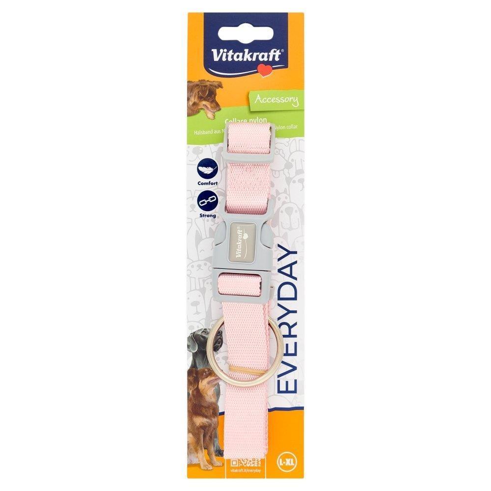 Vitakraft, CollareNylon, CollareCane, TagliaLXL, AccessoriCani, PetCare, PasseggiataCane, CuraCani, ProdottiVitakraft, CaniInSicurezza, TopSeller, OfferteAmazon, VenditeEbay, GDO, Zibly, 1 PZ. vitakraft collare in nylon per cane l-xl 2,5 x 44-60 cm assortito vitakraft - foto 1