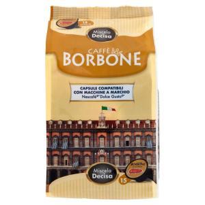 Caffè borbone miscela decisa capsule compatibili dolce gusto 30 pezzi