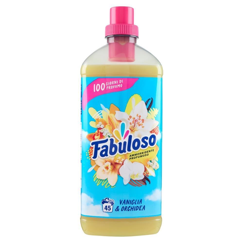 fabuloso, ammorbidente, ammorbidenteconcentrato, vanigliaeorchidea, bucatoprofumato, curadelbucato, morbidezza, pulizia, lavatrice, topseller, offerteamazon, venditeebay, gdo, zibly, 1 L fabuloso fabuloso ammorbidente concentrato profumato vaniglia e orchidea 1 l fabuloso - foto 1
