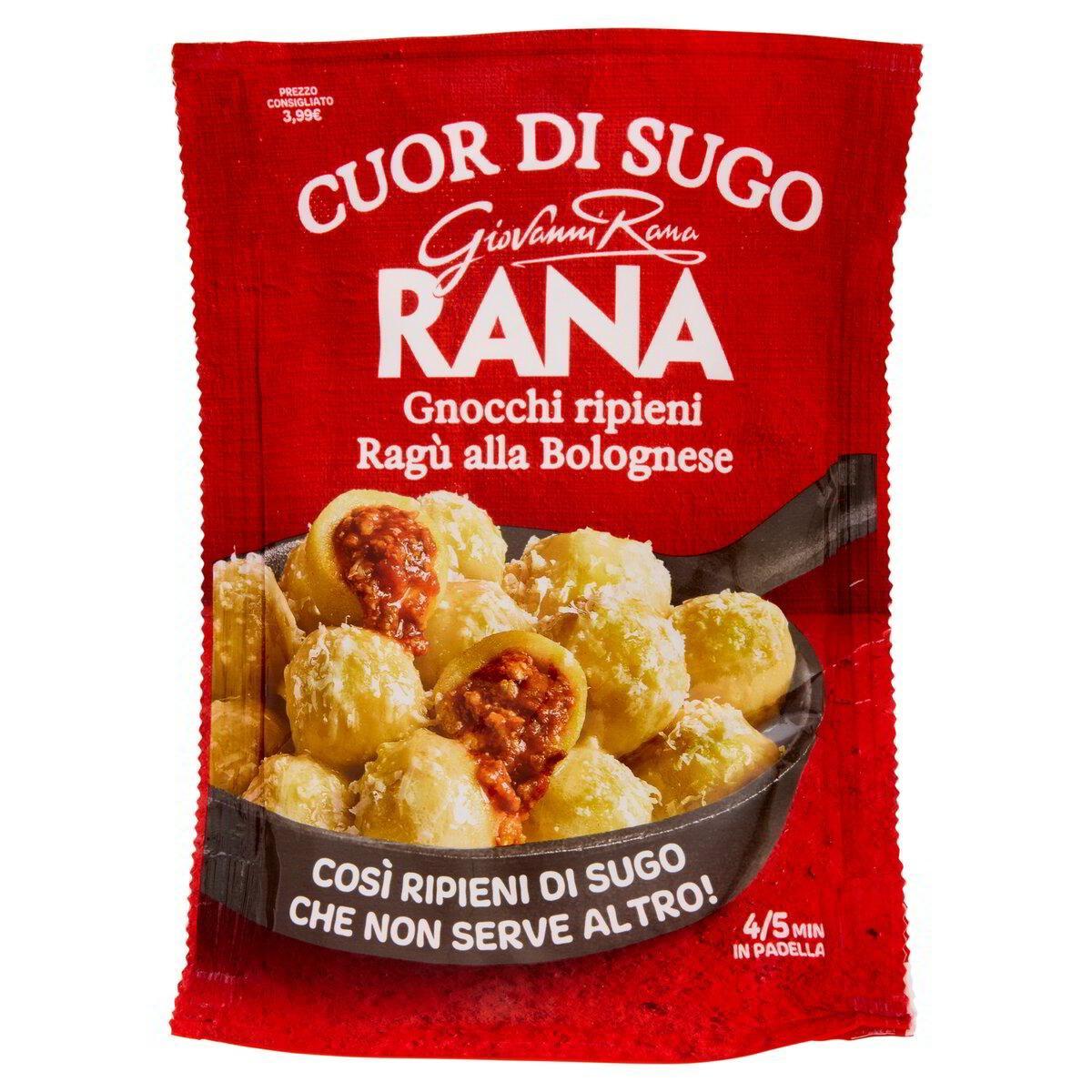 giovanni rana giovanni rana gnocchi ripieni al ragu alla bolognese 280 g - foto 1